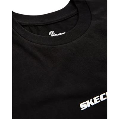 Skechers M Graphıc Tee Crew Neck S232404-001 Siyah Tişört