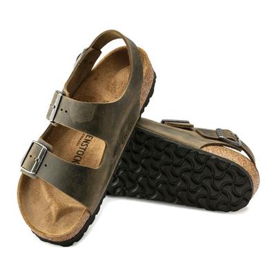 Birkenstock Milano Leoi 1019454 Haki Sandalet&Terlik