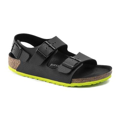 Birkenstock Milano Kids BF Desert Soil 1022129 Siyah Sandalet&Terlik