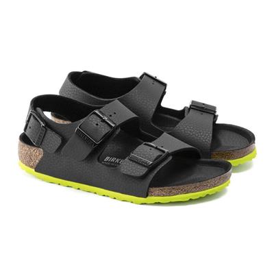 Birkenstock Milano Kids BF Desert Soil 1022129 Siyah Sandalet&Terlik