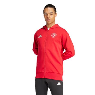 Adidas Mufc Anth Jkt IT4187 Kırmızı Sweatshirt