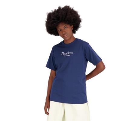 New Balance Nb Lıfe Style Women Tee WNT3379-IND Lacivert Tişört