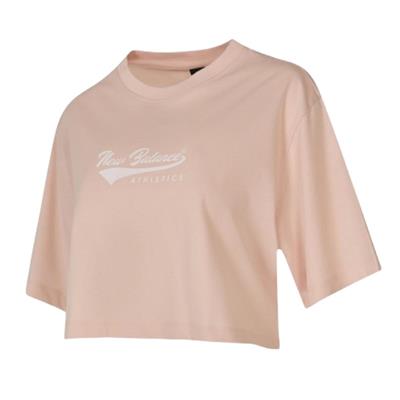 New Balance Nb Lifestyle Women Tshirt WNT3509-SOI Pembe Tişört