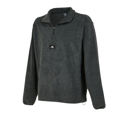 New Balance Nb Lifestyle Men Half Zip MNC3620-ANT Gri Sweatshirt