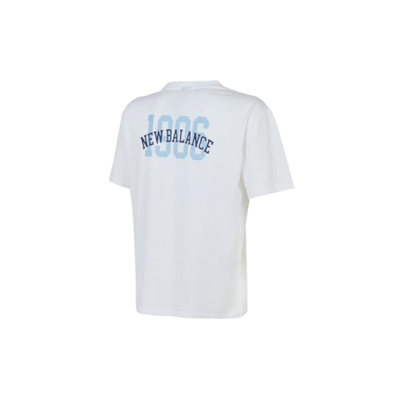 New Balance Nb Lifestyle Men T-shirt MNT3618-WT Beyaz Tişört
