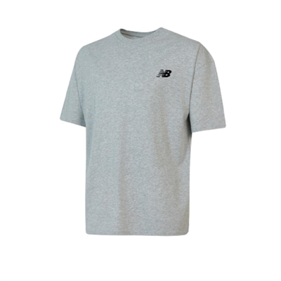 New Balance NB Lifestyle Men Tshirt MNT1537-AG Gri Tişört