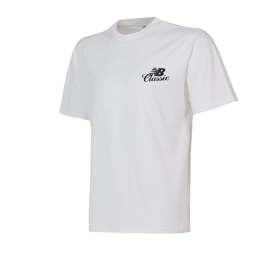 New Balance NB Lifestyle Men Tshirt MNT1643-WT Beyaz Tişört