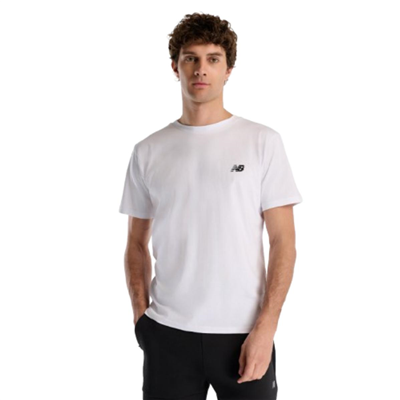 New Balance NB Lifestyle Men Tshirt MNT1537-WT Beyaz Tişört