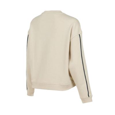 New Balance Nb Lifestyle Women Crewneck WNC3631-MBM Bej Sweatshirt