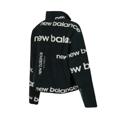 New Balance Nb Lifestyle Women Half Zip WNC3623-BK Siyah Sweatshirt