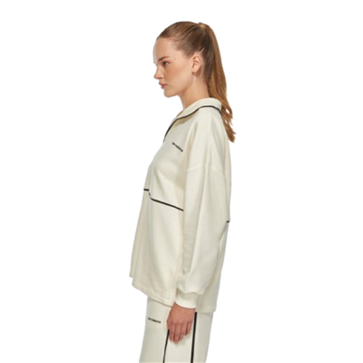 New Balance Nb Lifestyle Women Sweatshirt WNC3402-SST Beyaz Sweatshirt