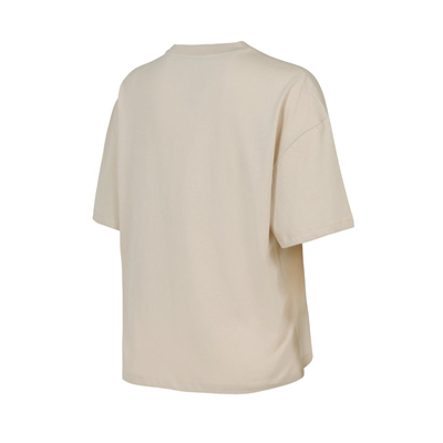 New Balance Nb Lifestyle Women T-shirt WNT3632-MBM Bej Tişört