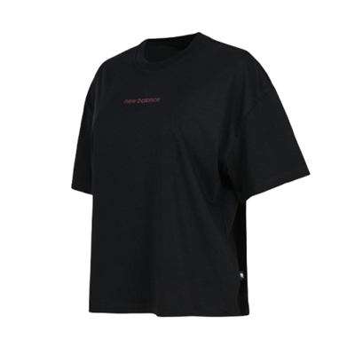 New Balance Nb Lifestyle Women T-shirt WNT3630-BK Siyah Tişört