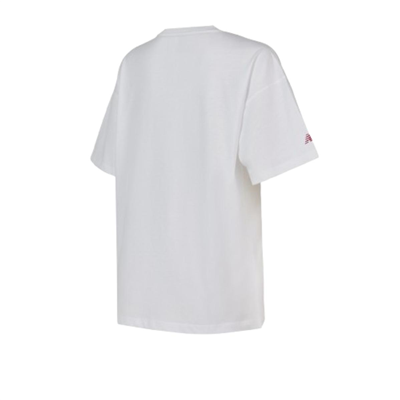 New Balance NB Lifestyle Women Tshirt WNT1636-WT Beyaz Tişört