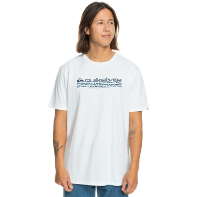 Quiksilver Omnı Fıll Ss EQYZT07664-10 Beyaz Tişört