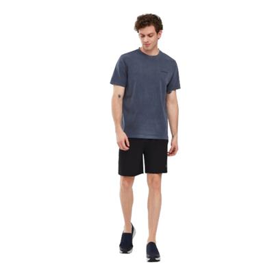 Skechers Organic Coll. M Short Sleeve  T-Shirt S241166-410 Lacivert Tişört