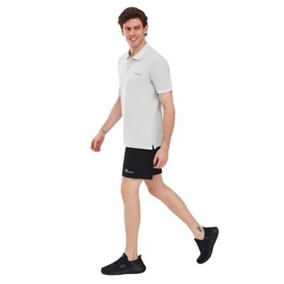 Skechers Organic Coll. M Short Sleeve Polo Shirt S241165-035 Gri Tişört