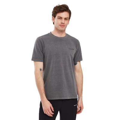 Skechers Organic Coll. M Short Sleeve  T-Shirt S241166-003 Gri Tişört