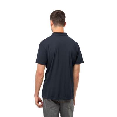 Jack Wolfskin Pikeh Polo M 1809731-1010 Mavi Tişört
