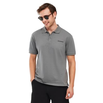 Skechers Polo Shirt M Short Sleeve S211800-003 Gri Tişört