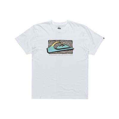 Quiksilver Retro Fade Ss EQYZT08058-908 Beyaz Tişört