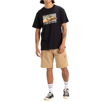 Quiksilver Retro Fade Ss EQYZT08058-KVJ0 Siyah Tişört