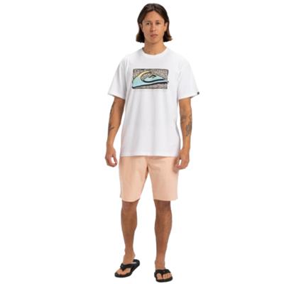Quiksilver Retro Fade Ss EQYZT08058-908 Beyaz Tişört