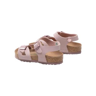 Birkenstock Rio Kids BF Earthy Vegan 1023433 Pembe Sandalet&Terlik