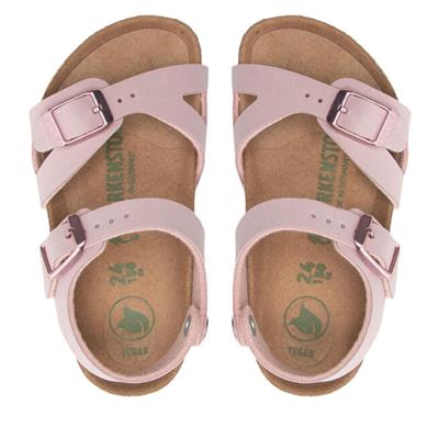 Birkenstock Rio Kids BF Earthy Vegan 1023433 Pembe Sandalet&Terlik