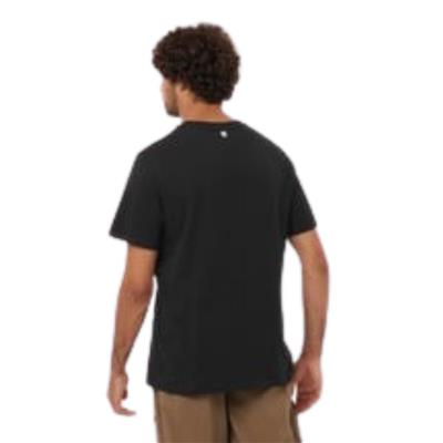 Salomon Sal Logo Perf Ss Tee M LC2245400 Siyah Tişört