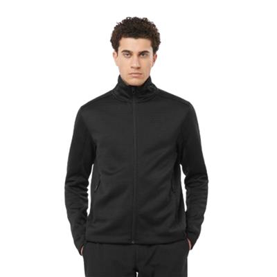 Salomon Outline Warm Fleece Fz M LC2300800  Siyah Ceket