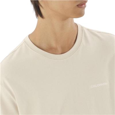 Salomon Salomon Logo Tee M LC2526300  Bej Tişört