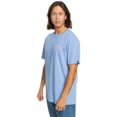 Quiksilver Shadow Knock EQYZT07665-34051 Mavi Tişört