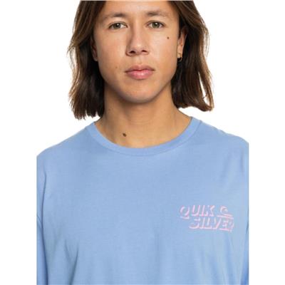 Quiksilver Shadow Knock EQYZT07665-34051 Mavi Tişört