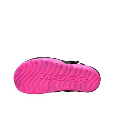 Skechers Sıde Wave - Lıl Paınter 86428L-BKHP Siyah Sandalet&Terlik