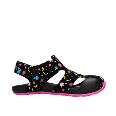 Skechers Sıde Wave - Lıl Paınter 86428L-BKHP Siyah Sandalet&Terlik