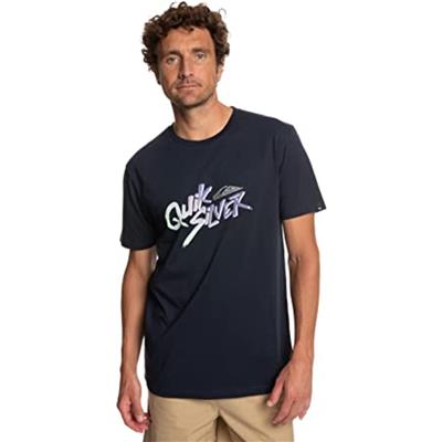 Quiksilver Sıgnaturemove M Tees EQYZT07223-BYJ0 Lacivert Tişört