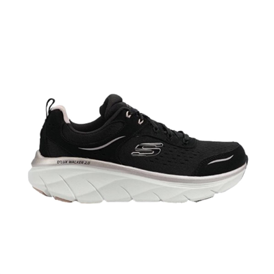 Skechers DLux Walker 2.0 - Gradient Glam 150103-BKRG Siyah Koşu&Yürüyüş Ayakkabısı