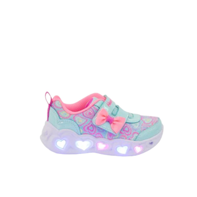 Skechers Heart Lights 303258N-MTMT Yeşil Koşu&Yürüyüş Ayakkabısı