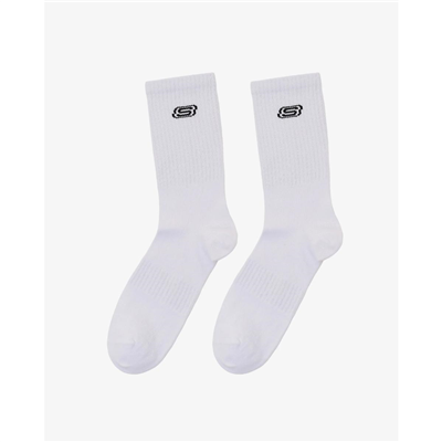 Skechers U Crew 2 Pack Socks S2520318-2325 Beyaz Çorap