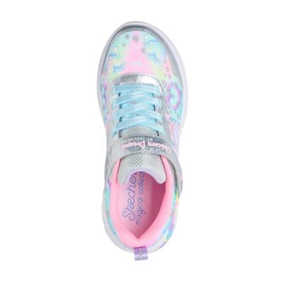 Skechers Unicorn Dreams Heart Sparkles 303063L-SMLT Gri Koşu&Yürüyüş