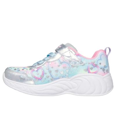 Skechers Unicorn Dreams Heart Sparkles 303063L-SMLT Gri Koşu&Yürüyüş