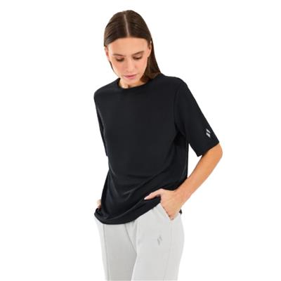 Skechers W Lounge Regular Crew Neck T-Shirt S2510327-001 Siyah Tişört