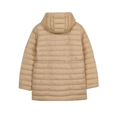 Skechers W Padded Long Light Jacket S2520206-1345 Bej Ceket