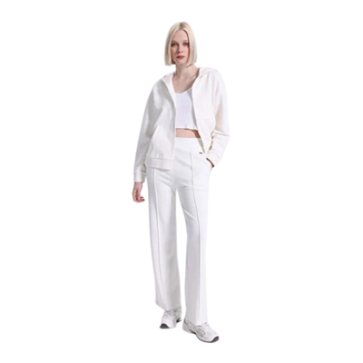 Skechers W Soft Touch Regular Sweatpant S2610035-3855 Beyaz Eşofman Altı