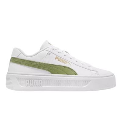 Puma Smash Platform V3 390758-13 Beyaz Günlük Sneaker Ayakkabı