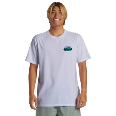 Quiksilver Stay Peaceful Moe AQYZT09541-10 Beyaz Tişört