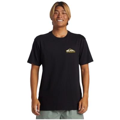 Quiksilver Step Up Mor AQYZT09563-10010 Siyah Tişört