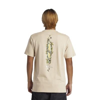 Quiksilver Step Up Mor AQYZT09563-THZ0 Bej Tişört