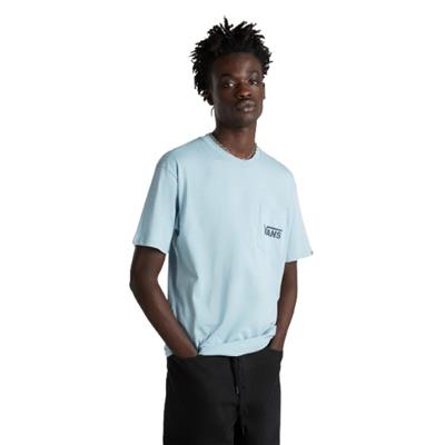 Vans Style 76 Back Ss Tee VN00004WCZD Mavi Tişört